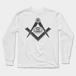 Masonic symbol Long Sleeve T-Shirt